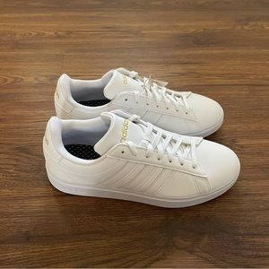White Adidas Grand Court 2.0 Sneakers